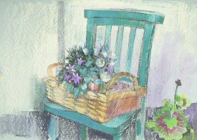 Campanulas og tusindfryd af Claire Spencer