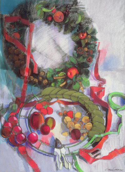 Fremstilling af juleguirlander af Claire Spencer