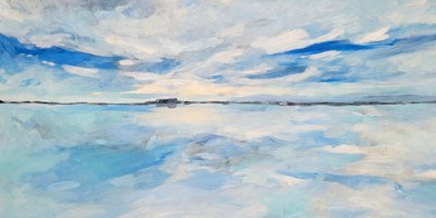 Rolig himmelrefleksion af Claire Whitehead