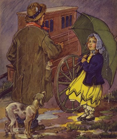 Et barns have af vers: Sang (farve litho) af Clara Miller Burd