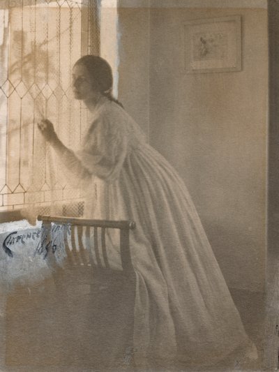 Ved vinduet, 1896. af Clarence H. White