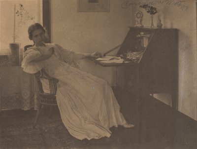 Hvad skal jeg sige, 1896. af Clarence H. White