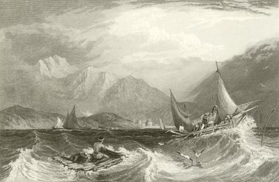 Bombay Harbour - Fiskerbåde i monsunen af Clarkson Frederick Stanfield