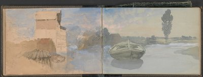 Isle of Wight og Kent skitsebog af Clarkson Stanfield