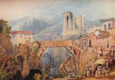 Tivoli, 1833 af Clarkson Stanfield