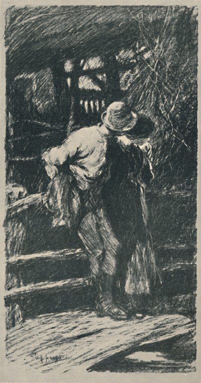 A Devon Courting, 1919 af Claude Allin Shepperson