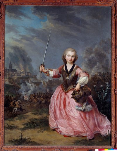 Portræt af Pierre Claude Secret de Gueidan som ridder af Malta Les Gueidan var en stor provencalsk familie. Maleri af Claude Arnulphy (1697-1786). 1748 Musee Granet, Aix en provence af Claude Arnulphy