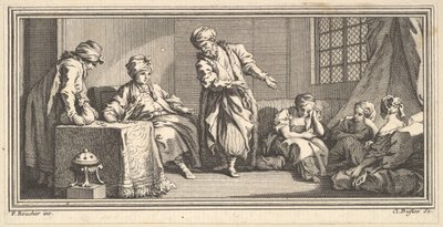Slavehandleren, 1746-47. af Claude Augustin Duflos