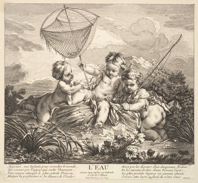 Vand, 1700-tallet. af Claude Augustin Duflos