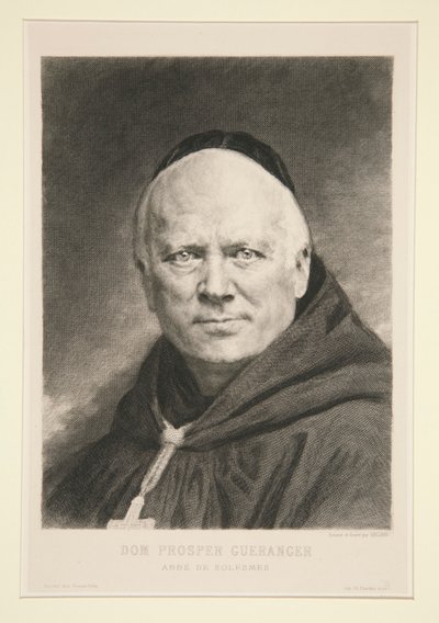 Til Prosper Gueranger af Claude Ferdinand Gaillard