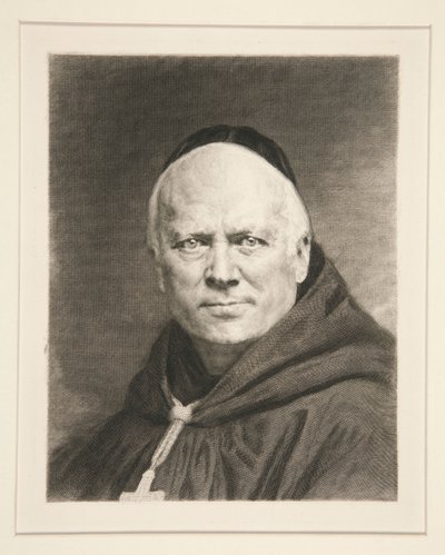Dom Prosper Gueranger, Abbe de Soleames af Claude Ferdinand Gaillard