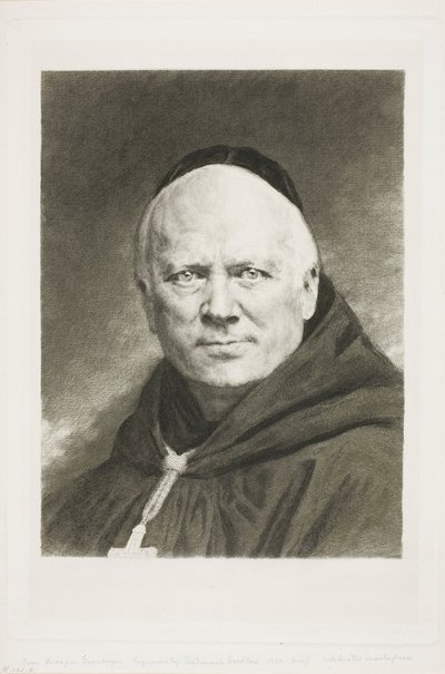 Dom Prosper Guéranger, abbed af Solesmes af Claude Ferdinand Gaillard