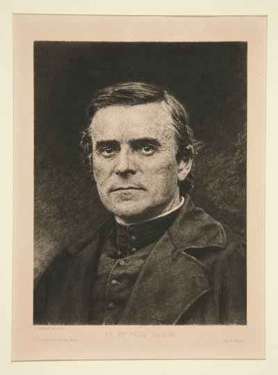 Le Rd. Pere Hubin af Claude Ferdinand Gaillard