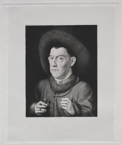 Mand med en lyserød af Claude Ferdinand Gaillard