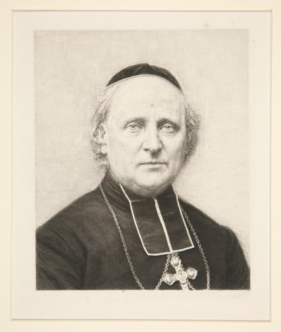 Monsignor Billard af Claude Ferdinand Gaillard