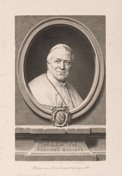 Pius IX af Claude Ferdinand Gaillard