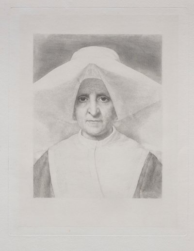 Søster Rosalie, set forfra af Claude Ferdinand Gaillard