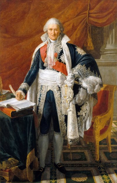 Portræt af Jean-Etienne-Marie Portalis 1749-1807 af Claude Gautherot
