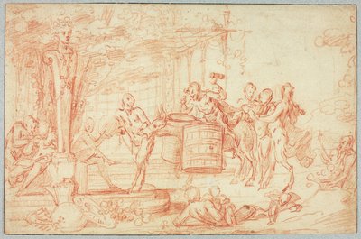 Bacchanal af Claude Gillot