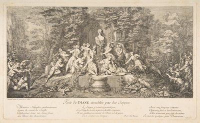 Fest for Diana.n.d. af Claude Gillot