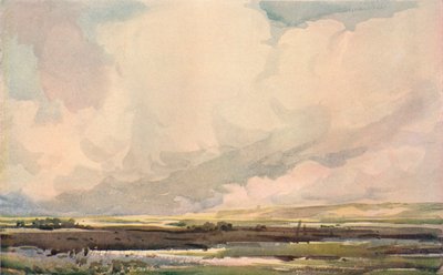 I nærheden af Dunwich, Suffolk, c1910 af Claude Hayes