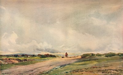 Vejen til Portsmouth, c1910 af Claude Hayes