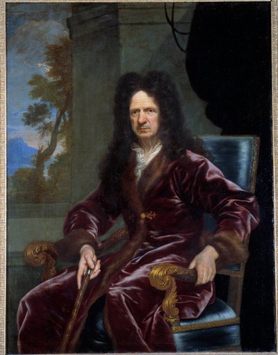 Portræt af Andre Le Notre (Andre Lenotre af Claude Lefebvre