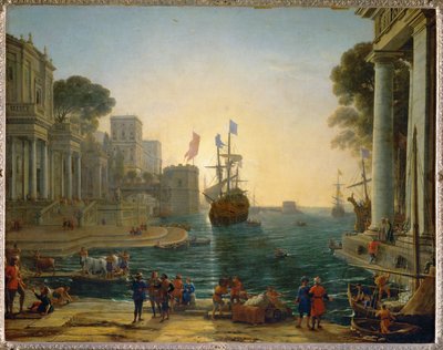 Ulysse gav Chriseis tilbage til sin far ... af Claude Lorrain (1600-82)