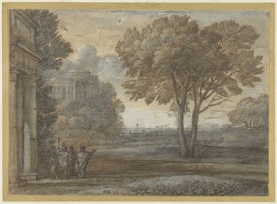 Aeneas op Delos af Claude Lorrain