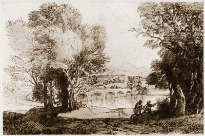 Et italiensk landskab, 1913. af Claude Lorrain