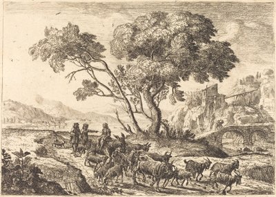 Afgang til Markerne af Claude Lorrain