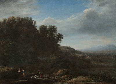 Italiensk Landskab, ca. 1630. af Claude Lorrain
