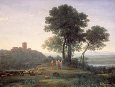 Jacob med Laban og hans døtre af Claude Lorrain