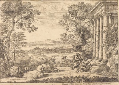 Mercury and Argus (Mercury and Argus) af Claude Lorrain