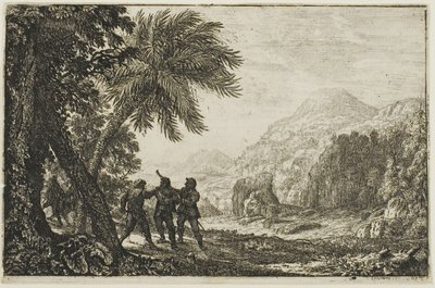 Brigands scene af Claude Lorrain