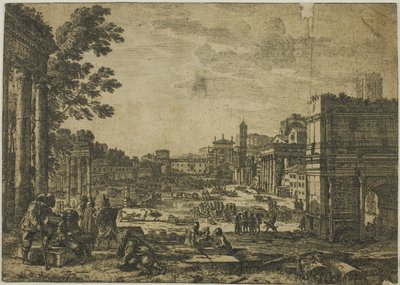 Forum Romanum af Claude Lorrain