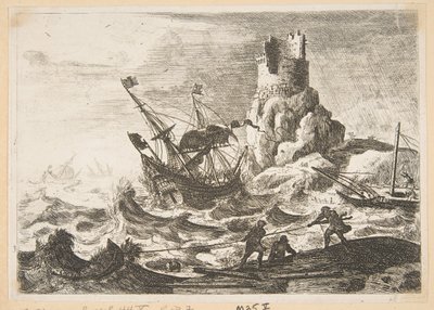 Forliset, ca. 1638-41. af Claude Lorrain