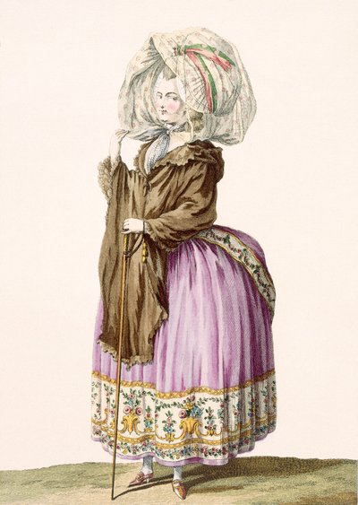 Polonoise, graveret af Voysard, tavle nr.84 fra 