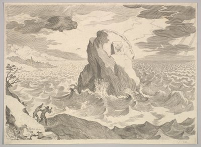 Allegory Against the Pelagian Heresy Allegory Against the Pelagian Heresy and Armo..., 1600-tallet. af Claude Mellan