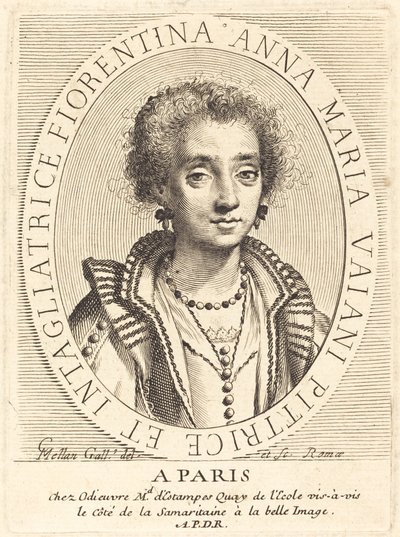 Anna Maria Vaiani af Claude Mellan