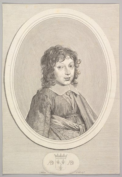 Armand de Bourbon, Prins af Conti. af Claude Mellan