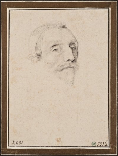 Kardinal Richelieu af Claude Mellan