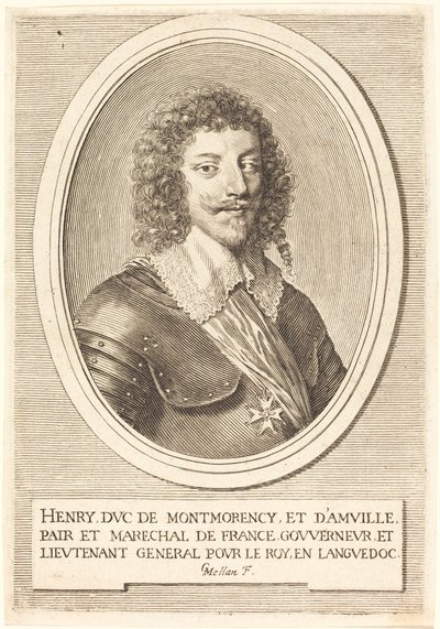 Claude de Lingendes af Claude Mellan