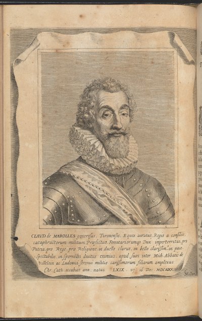 Claude af Marolles af Claude Mellan