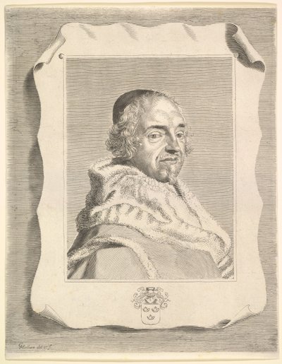 Francois-Théodore de Nesmond, ca. 1661. af Claude Mellan