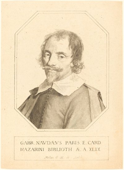 Gabriel Naude af Claude Mellan