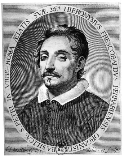 Girolamo Frescobaldi 1583 - 1643 var en musiker fra Ferrara af Claude Mellan
