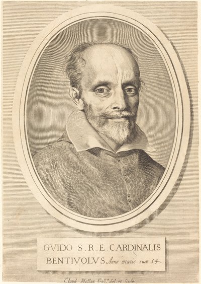Guido Bentivoglio af Claude Mellan