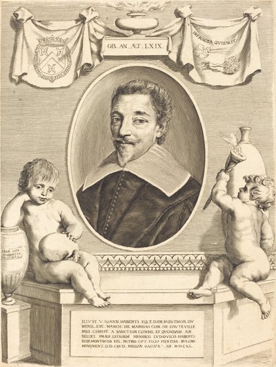 Jean Habert de Monturor af Claude Mellan