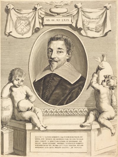 Jean Habert de Monturor af Claude Mellan